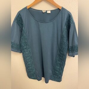 JCrew Emerald small top